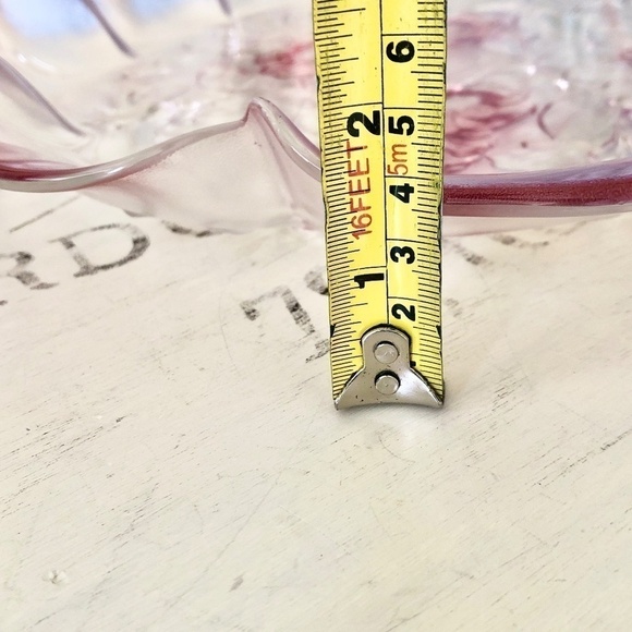 Mikasa, Pink, Vintage, Crystal, Rosella, Serving Platter, Nice Condition - Picture 7 of 8